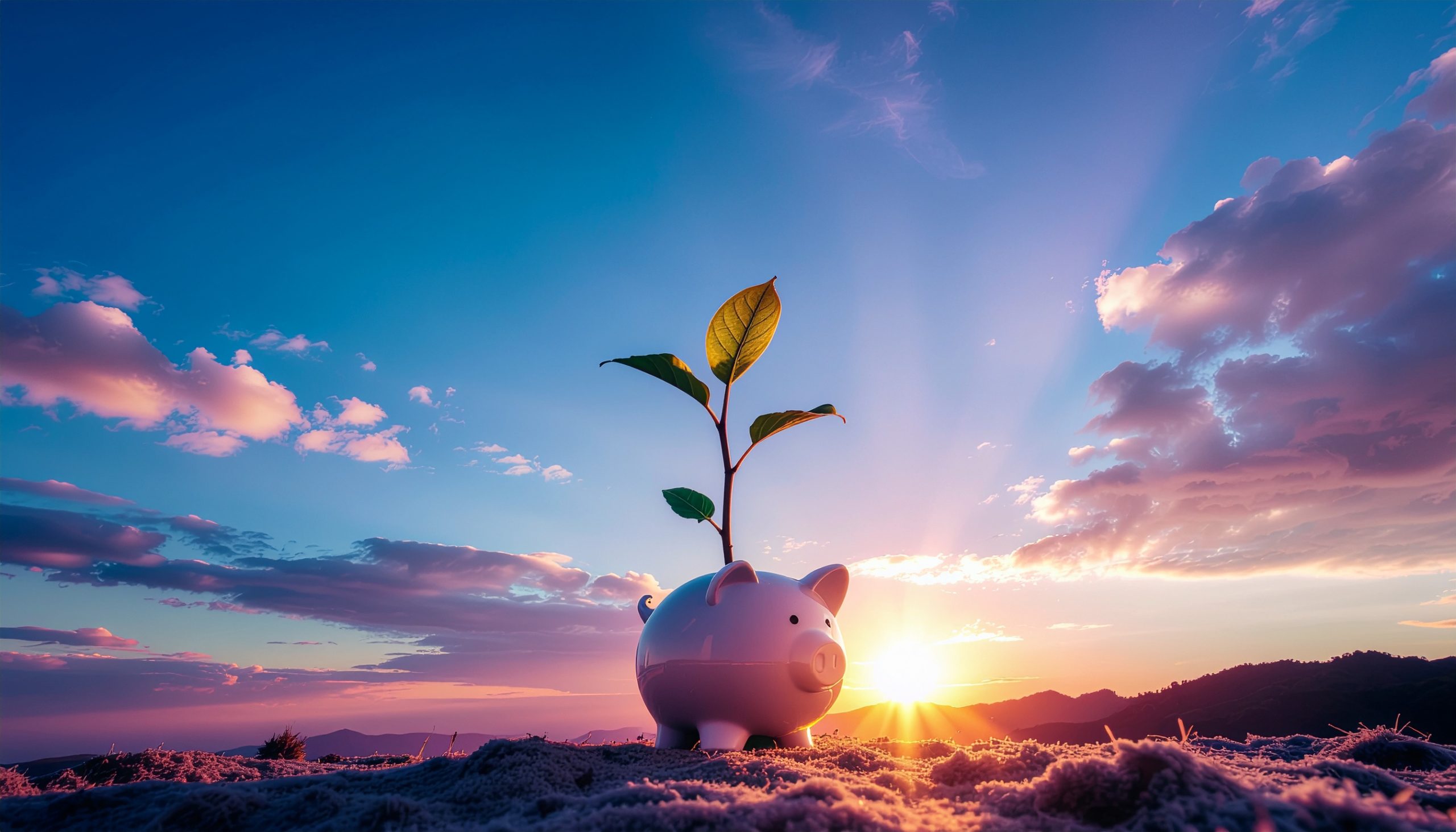 Consistent saving over time. the dream of opening a business. 952411_0